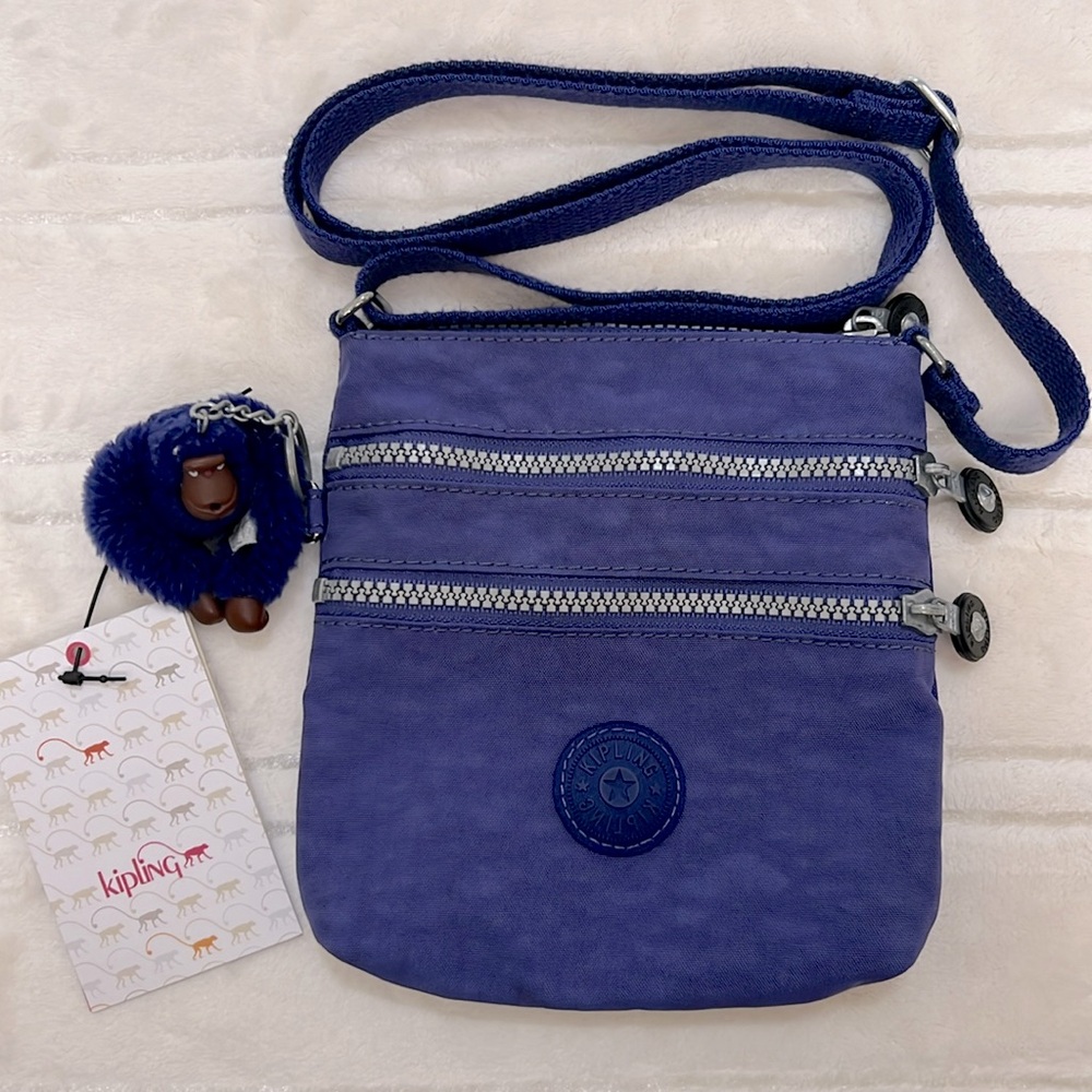 Kipling Crossbody Bag with Farah Monkey Keychain / Accessory